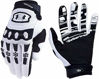 Picture of Seibertron Dirtpaw Unisex BMX MX ATV MTB Racing Mountain Bike Bicycle Cycling Off-Road/Dirt Bike Gloves Road Racing Motorcycle Motocross Sports Gloves Touch Recognition Full Finger Glove White XS