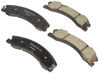 Picture of Bosch BC1565A QuietCast Premium Ceramic Disc Brake Pad Set For Nissan: 2012-2017 NV1500, 2012-2017 NV2500, 2012-2017 NV3500, 2016-2017 Titan XD; Rear