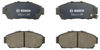 Picture of Bosch BC617 QuietCast Premium Ceramic Disc Brake Pad Set For 1994-2001 Acura Integra and 1994-1995 Honda Civic; Front