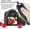 Picture of Pixel Remote Commander Shutter Release Cable DC0 Shutter Remote Control Cable for Nikon Fujifilm Kodak Replaces Nikon Remote Cord MC-30A