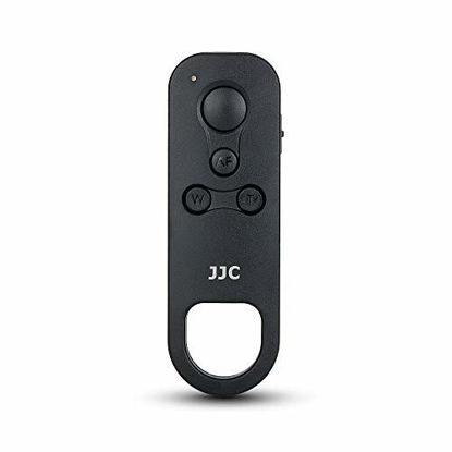 Picture of JJC BR-E1 Bluetooth Wireless Remote Control Shutter Release for Canon EOS R R5 R6 RP M50 6D Mark II 90D 77D Rebel SL3 SL2 T8i T7i Powershot G7X Mark III G5X Mark II SX70HS EOS M6 Mark II M200 Camera