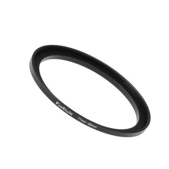 Picture of Fotodiox Metal Step Up Ring, Anodized Black Metal 77mm-86mm, 77-86 mm