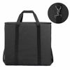 Picture of CURMIO Desktop Computer Travel Bag, Carrying Case for Computer Tower PC Chassis, Keyboard, Cable and Mouse, Bag Only, Black