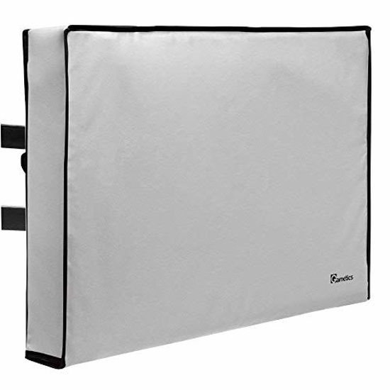 Picture of Outdoor TV Cover 80" - 85" inch - Universal Weatherproof Protector for Flat Screen TVs - Fits Most TV Mounts and Stands - Gray