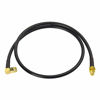 Picture of Bingfu Ham Radio Antenna Extension Relocation Cable SMA Male Right Angle to Female RG58 Coaxial Cable 1m 3 feet for Ham Radio Kenwood BaoFeng Wouxun Icom Yaesu Vertex Standard Horizon Marine VHF Radio