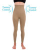 Picture of Homma Activewear Thick High Waist Tummy Compression Slimming Body Leggings Pant (X-Large, Mocha)