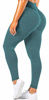 Picture of JGS1996 Women's High Waist Yoga Pants Tummy Control Workout Ruched Butt Lifting Stretchy Leggings Textured Booty Tights