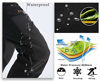 Picture of Postropaky Women's Outdoor Snow Ski Pants Waterproof Windproof Fleece Slim Hiking Softshell Pants(Black2R)