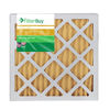 Picture of FilterBuy 18x18x1 MERV 11 Pleated AC Furnace Air Filter, (Pack of 4 Filters), 18x18x1 - Gold