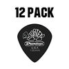 Picture of Dunlop 482P1.35 Tortex Pitch Black Jazz III, 1.35mm, 12/Player's Pack