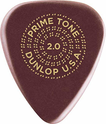 Picture of Jim Dunlop Dunlop Primetone Standard 2.0mm Sculpted Plectra - 3 Pack (511P2.0)