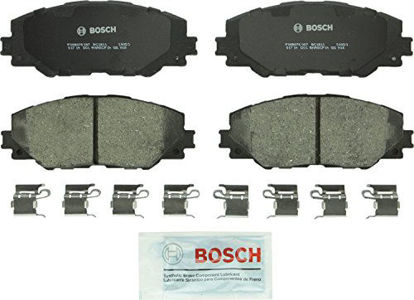 Picture of Bosch BC1211 QuietCast Premium Ceramic Disc Brake Pad Set For Pontiac: 2009-10 Vibe; Scion: 2015 iM, 2011-16 tC; Toyota: 2017 Corolla iM, 2009-13 Matrix, 2016-17 Mirai, 2006-18 RAV4; Front