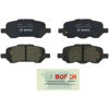 Picture of Bosch BC1402 QuietCast Premium Ceramic Disc Brake Pad Set For 2009-2016 Toyota Venza; Rear