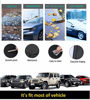 Picture of EcoNour Car Windshield Snow Cover for Ice, Snow, Frost and Wiper Protector| Windscreen Snow Cover for Car Fits Most Cars, Suv's, Vans and Truck| Essential Front Window Winter Accessories (Front)