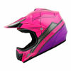 Picture of WOW Youth Kids Motocross BMX MX ATV Dirt Bike Helmet Spider Pink