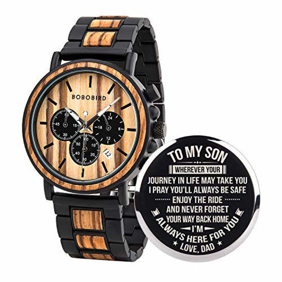 Son dad hot sale wood watch