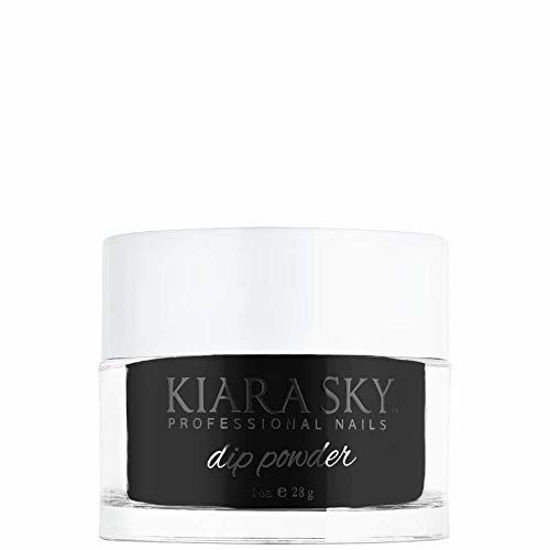 Picture of Kiara Sky Dip Powder, Black To Black, 1 Ounce