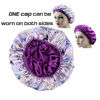 Picture of Chemo Cap Silk Nightcap for Women Wide Band Satin Bonnet for Hair Beauty