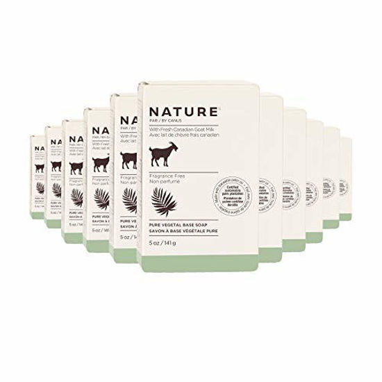 Picture of Nature by Canus Nature Bar Soap, 5 Oz, Fragrance Free Unscented 24 Count