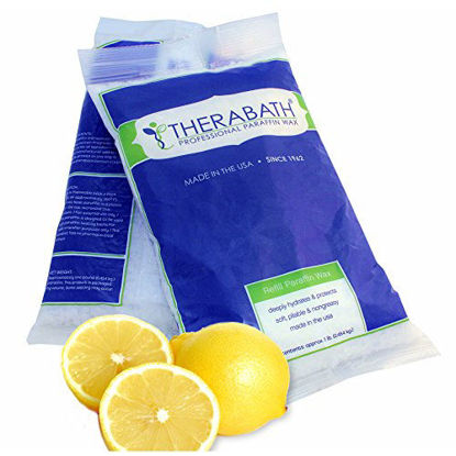 Picture of Therabath Paraffin Wax Refill - 24 1-lb Bags Fresh Squeezed Lemon