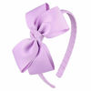 Picture of 7Rainbows Cute Light Orchid Bow Headband for Girls Toddlers.