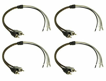 Picture of Rockford Fosgate RFI2SW High to Low Level Male RCA Converter Adapters