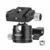 Picture of Neewer Professional 28MM Low-Profile Tripod Ball Head 360 Degree Panoramic Rotating with 2 Lock knobs, 1/4 inch QR Plate and Bubble Level for DSLR Cameras Tripods Monopods Slider, Max Load 22lbs/10kg