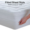 Picture of EASELAND California King Mattress Pad Pillow Top Mattress Cover Quilted Fitted Mattress Protector Long Cotton Top 8-21" Deep Pocket Cooling Mattress Topper