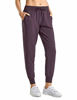 Picture of CRZ YOGA Women's Lightweight Joggers Pants with Pockets Drawstring Workout Running Pants with Elastic Waist Arctic Plum XX-Small