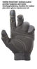 Picture of CLC Custom Leathercraft 125S Handyman Flex Grip Work Gloves, Shrink Resistant, Improved Dexterity, Tough, Stretchable, Excellent Grip