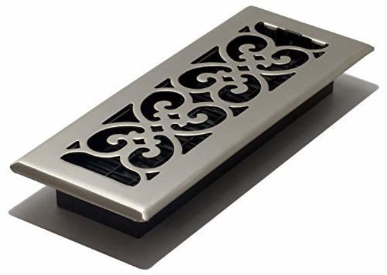 Picture of Decor Grates SPH310-NKL Floor Register, 3x10, Brushed Nickel Finish