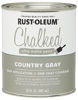 Picture of Rust-Oleum, Country Gray 285141 Ultra Matte Interior Chalked Paint 30 oz, 30oz Can