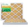 Picture of FilterBuy 20x30x2 MERV 11 Pleated AC Furnace Air Filter, (Pack of 2 Filters), 20x30x2 - Gold