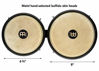 Picture of Meinl Percussion Bongos with Rubberwood Stave Shells - NOT MADE IN CHINA - Natural Buffalo Skin Heads, 2-YEAR WARRANTY, Wine Red Burst (HB100WRB)