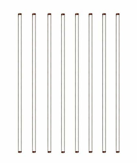 Picture of Burry Life Science Glass Stick 12" Length Stir Rod with Both Ends Round 8pcs/pk