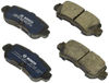 Picture of Bosch BC1624 QuietCast Premium Ceramic Disc Brake Pad Set For Mazda: 2016-2017 CX-3, 2013-2017 CX-5; Rear