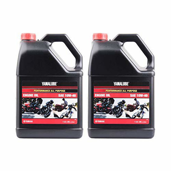 Picture of Yamalube All Purpose 4 Four Stroke Oil 10w-40 1 Gallon (2 Gallons)