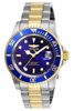 Picture of Invicta Men's Pro Diver 40mm Stainless Steel Quartz Watch, Two Tone/Blue (Model: 26972)