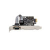 Picture of Syba Single Port RS-232 DB9 Serial PCI-e 2.0 x1 Expansion Card MCS9922 SD-PEX15021