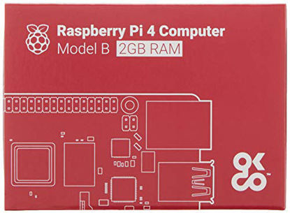 Picture of Raspberry SC15184 Pi 4 Model B 2019 Quad Core 64 Bit WiFi Bluetooth (2GB)