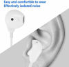 Picture of [2 Pack] WEIZY Aux Earbuds/Earphones, Vize 3.5mm Wired Headphones Noise Isolating Earphones Volume Control & Built-in Microphone Compatible with iPhone/Samsung/Android/MP3/MP4