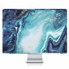 Picture of MOSISO Monitor Dust Cover 22, 23, 24, 25 inch Anti-Static LCD/LED/HD Panel Case Pattern Screen Display Protective Sleeve Compatible with 22-25 inch iMac, PC, Desktop Computer and TV, Creative Marble