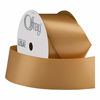 Picture of Berwick Offray 980644 1.5" Wide Single Face Satin Ribbon, Old Gold Yellow, 4 Yds