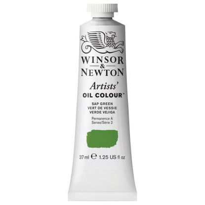 Picture of Winsor & Newton 1214599 Artists' Oil Color Paint, 37-ml Tube, Sap Green