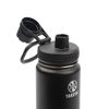 Picture of Takeya Actives Insulated Stainless Steel Water Bottle with Spout Lid, 24 oz, Onyx