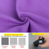 Picture of NTBAY Microfiber California King Fitted Sheet, Wrinkle, Fade, Stain Resistant Deep Pocket Bed Sheet, Purple