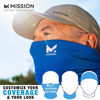 Picture of MISSION Cooling Neck Gaiter Customize Your Coverage, Face Mask, Cools When Wet- Matrix Camo Bering Sea