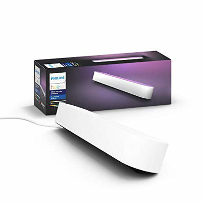 Picture of Philips Hue Play White & Color Smart Light Extension, Hub Required/NO Power supply included (Smart Lighting Compatibility with Amazon Alexa, Apple Homekit & Google Home)