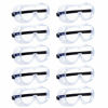 Picture of Safety Goggles, Protective Safety Glasses, Soft Crystal Clear Eye Protection - Perfect for Construction, Shooting, Lab Work, and More (10 Pack)