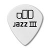 Picture of Dunlop 478P1.5 Tortex White Jazz III, 1.5mm, 12/Player's Pack